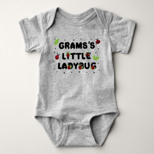 Grams-Kleine Ladybug - Niedlich Baby Strampler