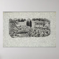 Gran Calavera Electrica Poster