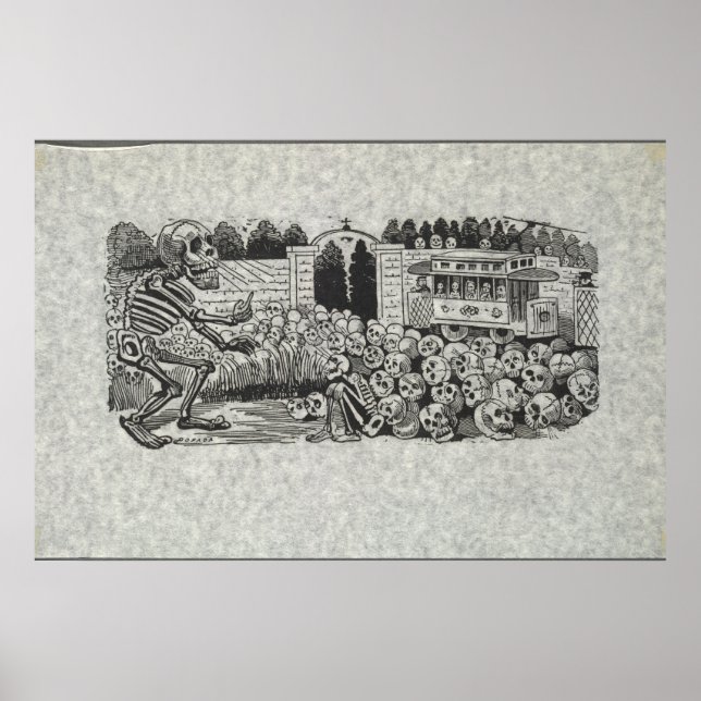 Gran Calavera Electrica Poster (Vorne)