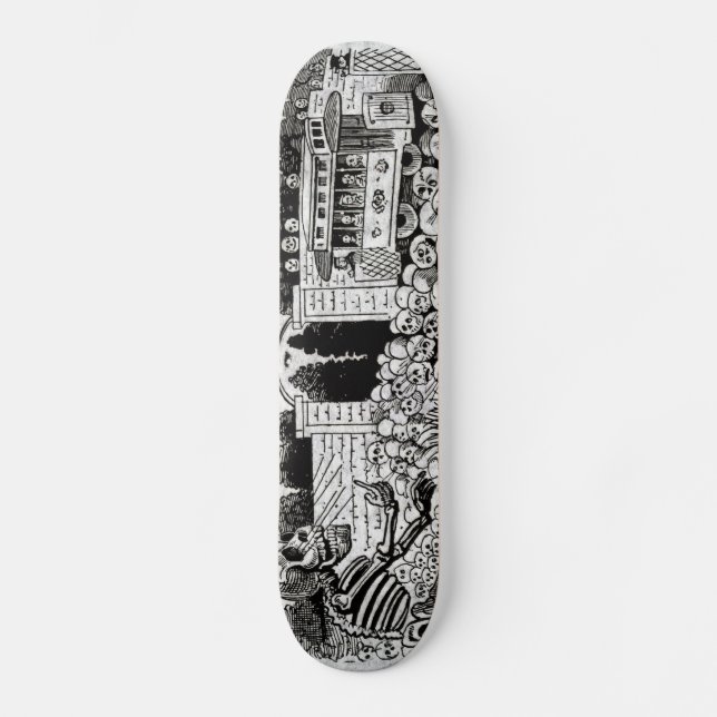 Gran Calavera Eléctrica Skateboard (Vorderseite)