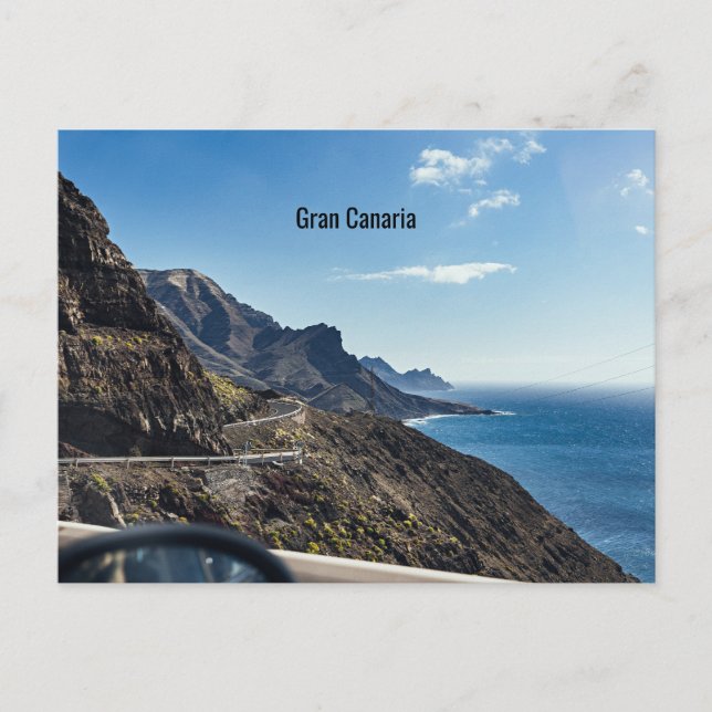 Gran Canaria (Kanarische Insel) Spanien Postkarte (Vorderseite)