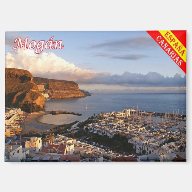 Gran Canaria, Mogán Magnet (Vorderseite)