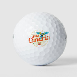 Gran Canaria Parrot Kanarische Inseln Spanien Vint Golfball