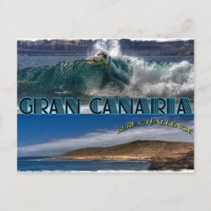 Gran Canaria Surf Challenge Postkarte
