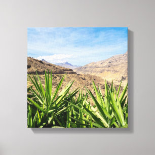 Gran Canary Mountain Landscape Leinwanddruck