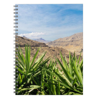 Gran Canary Mountain Landscape Notizblock