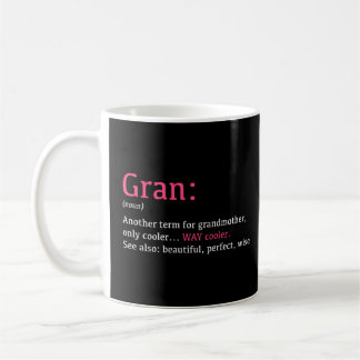 Gran Funny Definition Noun Kaffeetasse