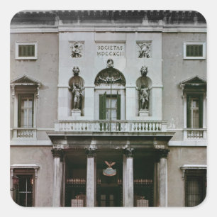 Gran Teatro La Fenice Quadratischer Aufkleber