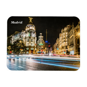 "Gran Via" Magnet
