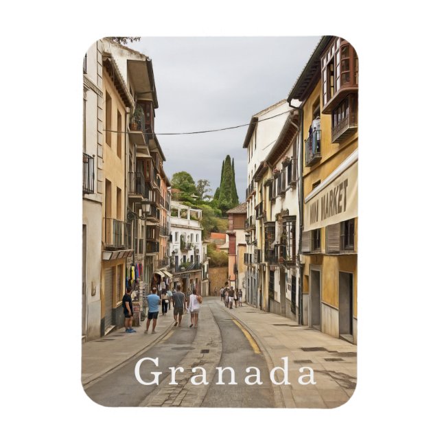 Granada. #16. magnet (Vertikal)