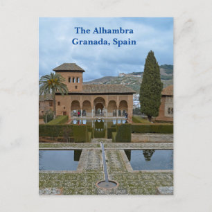 Granada Alhambra Postcard Postkarte