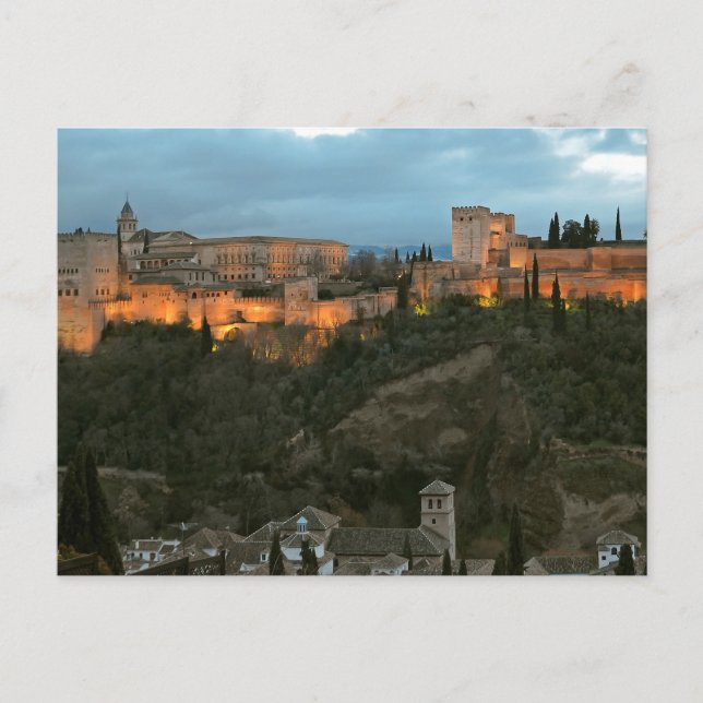 Granada Alhambra Postkarte (Vorderseite)