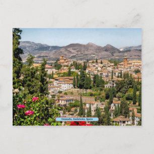 Granada, Andalusien, Spanien Postkarte