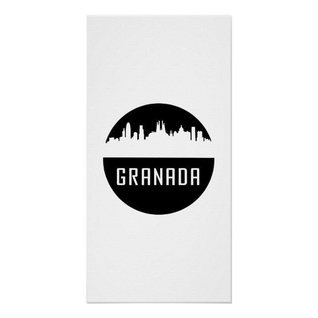Granada | cities of Spain Poster (Vorderseite)