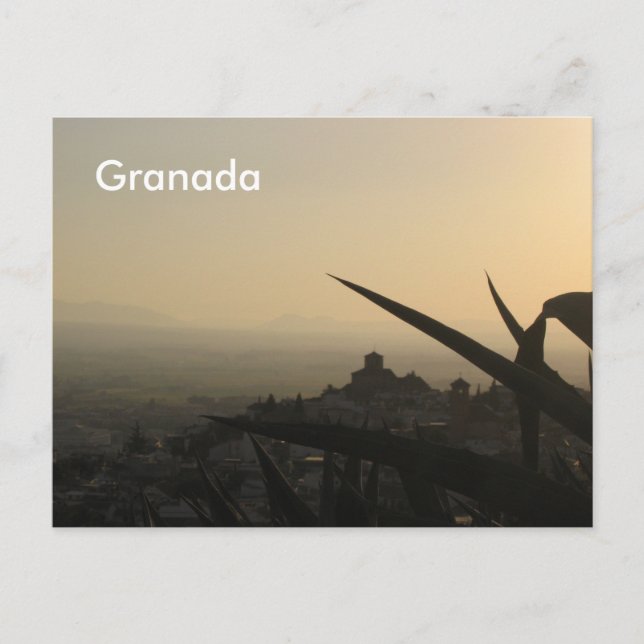 Granada, Espana Postcard Postkarte (Vorderseite)
