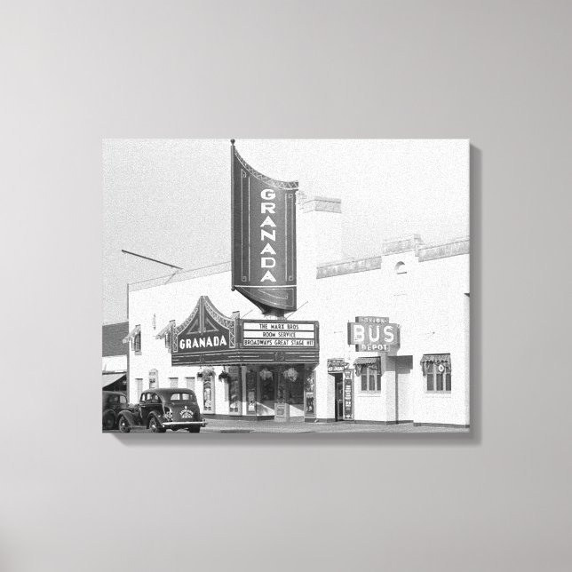Granada-Kino, 1938 Leinwanddruck (Vorderseite)