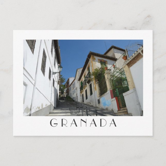 Granada Postcard Postkarte (Vorderseite)