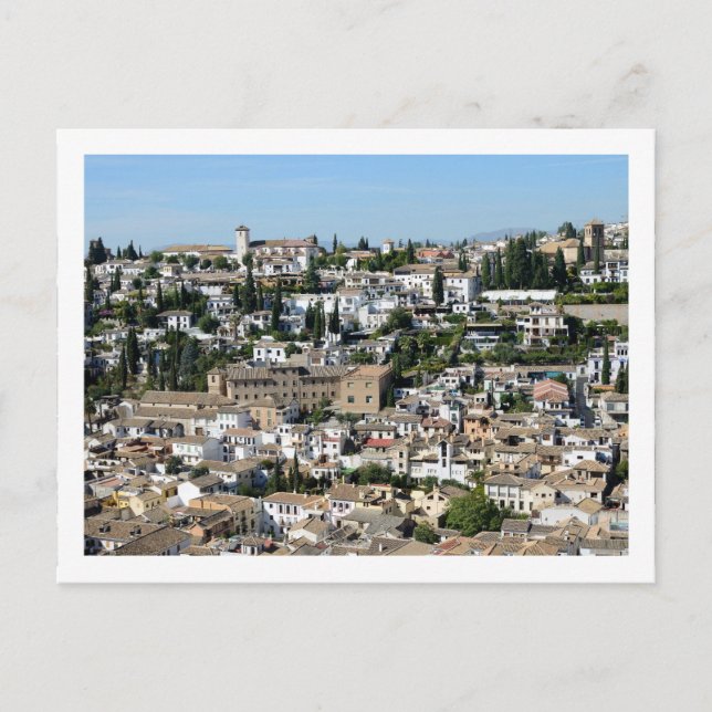 Granada Postcard Postkarte (Vorderseite)