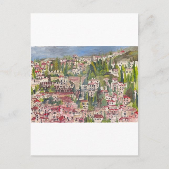 Granada Postkarte (Vorderseite)