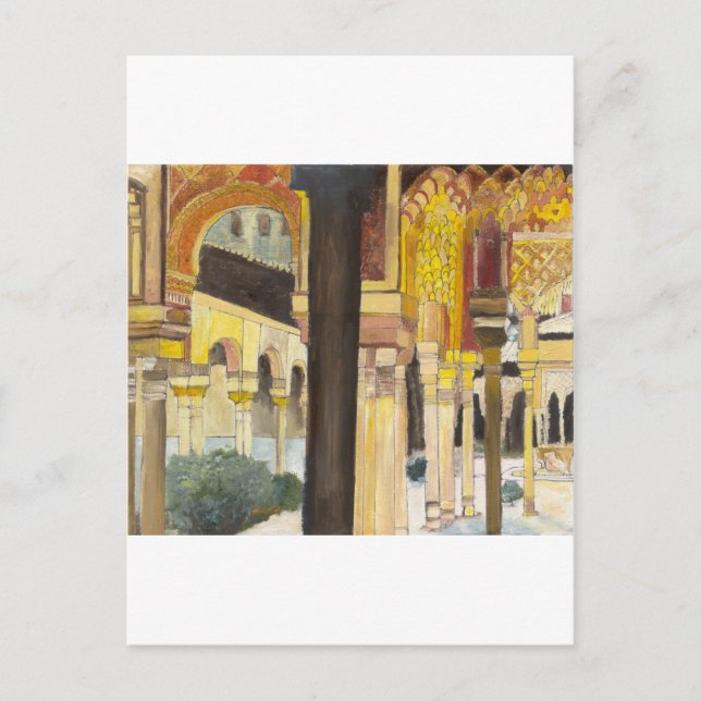Granada Postkarte (Vorderseite)