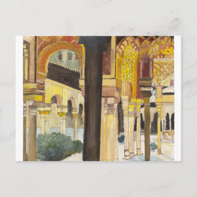 Granada Postkarte (Vorderseite)
