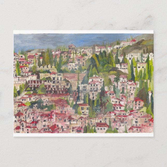 Granada Postkarte (Vorderseite)