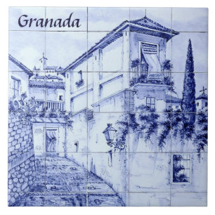 Granada, Spanien Fliese