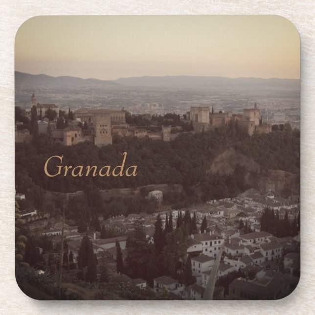Granada, Spanien Foto Untersetzer (Vorderseite)