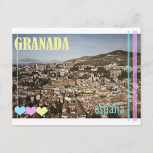 Granada Spanien Postkarte