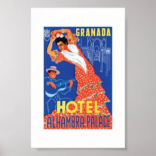 Granada Vintage Poster (Vorne)