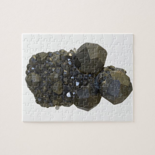 Granat in der natürlichen Form Puzzle (Horizontal)