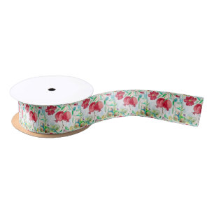 Granatapfel Aquarell Frucht Sommer rot Lebensmitte Satinband