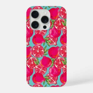 Granatapfel-Bemalter Handyhülle iPhone 15 Pro Hülle