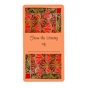 Granatapfel-Buchzeichen