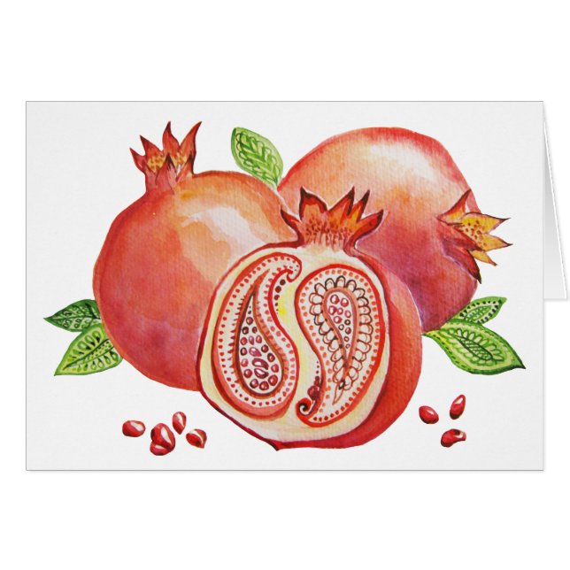 Granatapfel glückliches Yalda (Vorderseite (Horizontal))