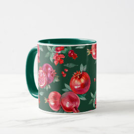 Granatapfel Grüne Tasse