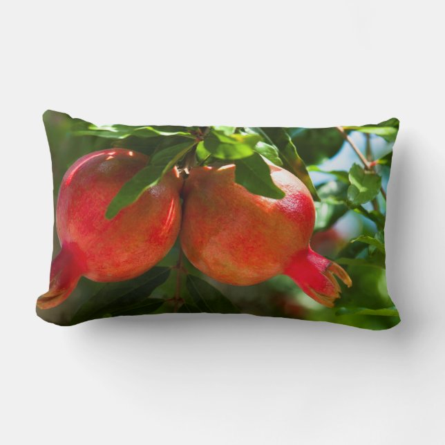 Granatapfel Lendenkissen (Vorderseite)