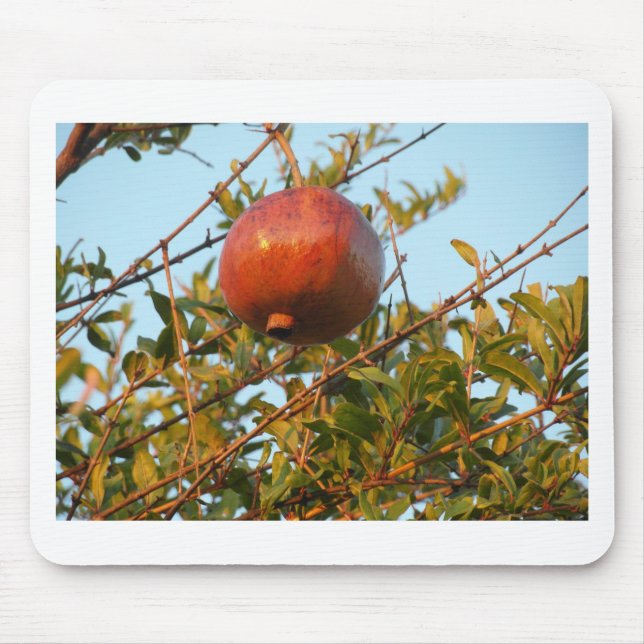 Granatapfel Mousepad (Vorne)