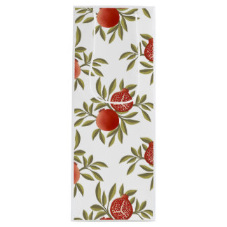 Granatapfel-Muster Botanische Wein-Geschenktasche Geschenktüte Für Weinflaschen