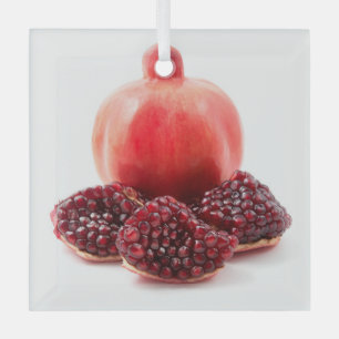Granatapfel Ornament Aus Glas