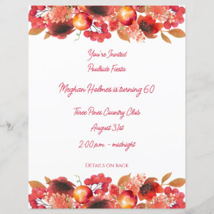 Granatäpfel, Pfefferkuchen und Berries