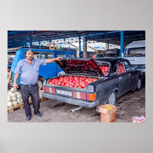 Granatäpfel Poster (Vorne)