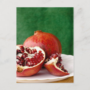 Granatapfel Postkarte