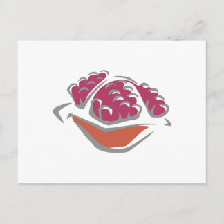 Granatapfel Postkarte