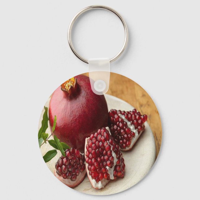 Granatapfel Schlüsselanhänger (Vorderseite)
