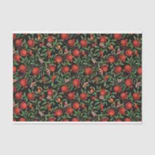 Granatäpfel Seidenpapier