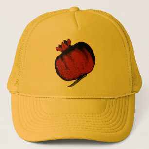 Granatapfel Truckerkappe