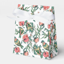 Granatapfel und Lovebirts