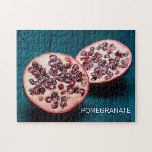 Granatapfel-Vegane-Frucht-Feinschmecker-Souvenir Puzzle