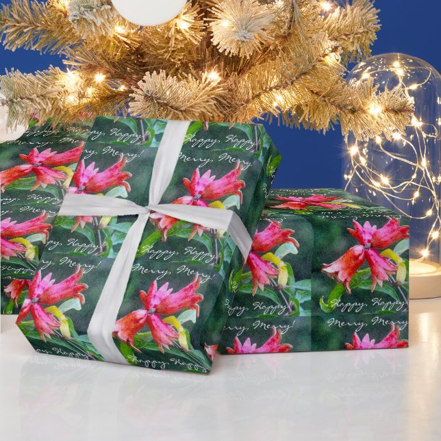 Granatäpfel wachsen, schließen geschenkpapier (Feiertage)